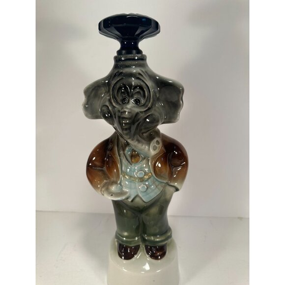 VTG 1968 Jim Beam Elephant Decanter, specifically the Republican version, produc - Picture 7 of 8